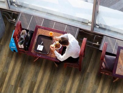business lunch business lunch, top view